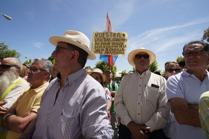 Concentración por la sanidad pública en Ponferrada