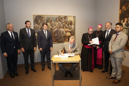 El rey Felipe VI visita las Edades del Hombre en León