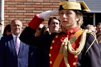 José Antonio Fernández de Luz toma posesión de su cargo como nuevo jefe de la Guardia Civil en Castilla y León.