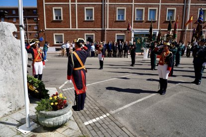 José Antonio Fernández de Luz toma posesión de su cargo como nuevo jefe de la Guardia Civil en Castilla y León.