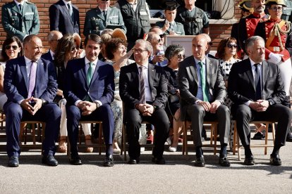 Autoridades invitadas a la toma de posesión.