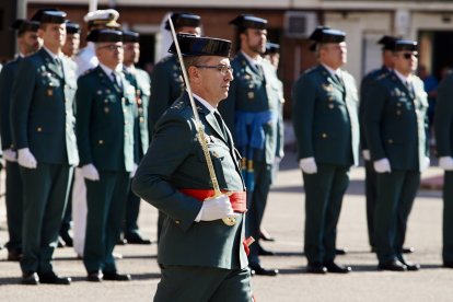José Antonio Fernández de Luz toma posesión de su cargo como nuevo jefe de la Guardia Civil en Castilla y León.