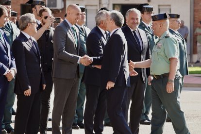 Autoridades invitadas a la toma de posesión.