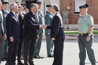 Autoridades invitadas a la toma de posesión.