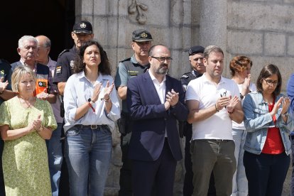 Minuto de silencio en Ponferrada por las últimas víctimas de violencia de género en España