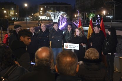 La alcaldesa de Burgos, Cristina Ayala, inaugura las obras del parque Félix Rodríguez de la Fuente