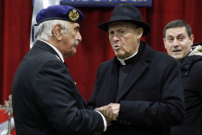 Festividad de Nuestra Señora de Loreto y jura de bandera en la Academia Básica del Aire y del Espacio de La Virgen del Camino (León)