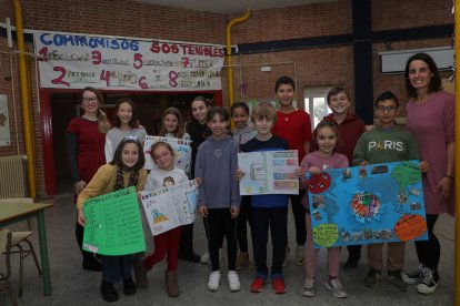 Alumnos de Palencia participan en el programa 'Escuelas para la sostenibilidad'