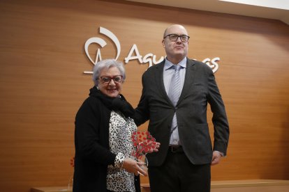 Carmen Villarrubia Bosch recibe el Premio Escuelas Católicas Castilla y León 2024