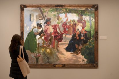 Exposición 'Pintar sin miedo. Joaquín Sorolla y la Valencia de 1900' expuesta en la Catedral de Burgos