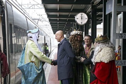 Llegada de los Reyes Magos a León