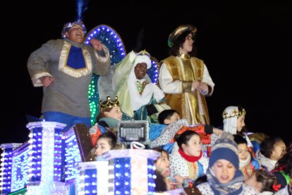 Cabalgata de Reyes Magos en León