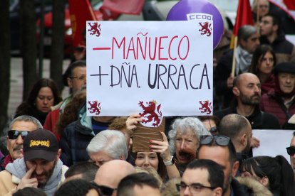 Manifestación por el futuro de León