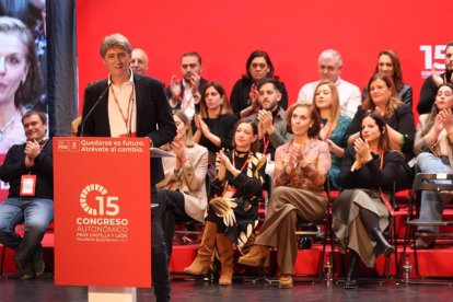 Segunda jornada del 15 Congreso del PSOECyL celebrado en Palencia