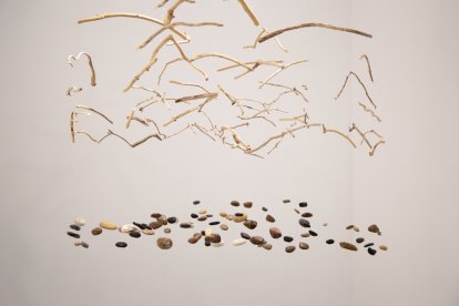 Escultura cinética ‘Via láctea. 100.000 años luz’, del artista vallisoletano Eugenio Ampudia, que se mostrará en el expositor de Max Estrella en ARCO 2025