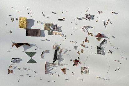 ‘Ballet Triádico (Treppenwitz)’ (2025), de la artista vallisoletana Belén Rodríguez, que se mostrará en el expositor de Juan Silió en ARCO 2025.