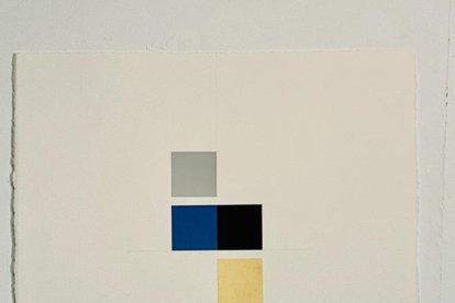 ‘(Post) Resonance # 6’ (2024), del artista argentino afincado en Segovia César Paternosto, que se mostrará en el expositor de Guillermo de Osma en ARCO 2025.