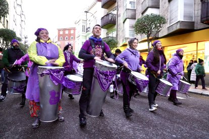 Manifestación convocada por la Comisión 8M de León