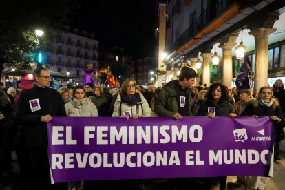 Manifestación por el 8M de la Coordinadora de Mujeres en Valladolid
