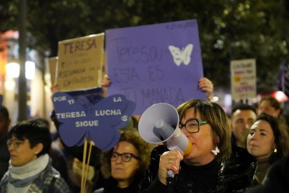 Manifestación por el 8M de la Coordinadora de Mujeres en Valladolid
