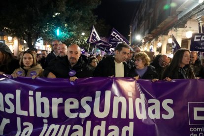 Manifestación por el 8M de la Coordinadora de Mujeres en Valladolid