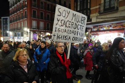 Manifestación por el 8M de la Coordinadora de Mujeres en Valladolid