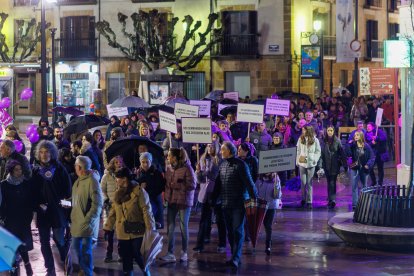 Manifestación en Soria por el Día Internacional de la Mujer