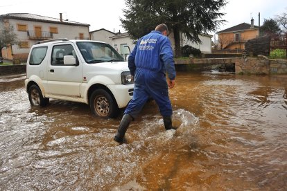 Crecida del Río Mayas en Robleda