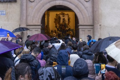 Vía Martris en el interior de la capilla de la Vera Cruz en Salamanca
