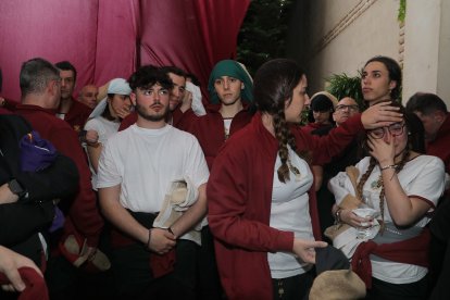 La procesión la Estación de la Penitencia de la Sentencia de Cristo tuvo que suspenderse por la lluvia