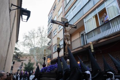 'Procesión de las Cinco Llagas' en Valladolid, en una imagen de archivo.