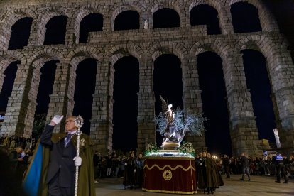 Jueves Santo en Segovia en una imagen de archivo