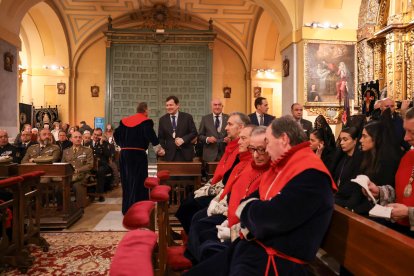 Un momento de la Misa de autoridades de Angustias en Valladolid.