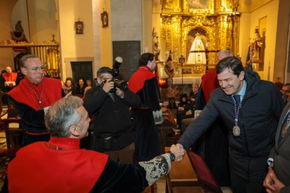 Un momento de la Misa de autoridades de Angustias en Valladolid.