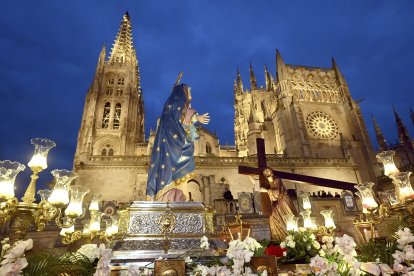 Procesión del Encuentro de Burgos.