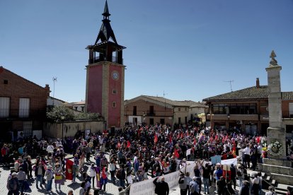 Celebración de la fiesta de Castilla y León en Villalar de los Comuneros.