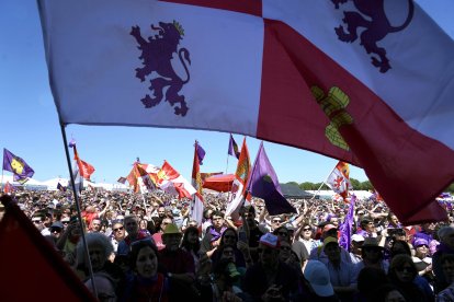 Celebración de la fiesta de Castilla y León en Villalar de los Comuneros.