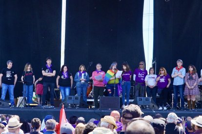 Celebración de la fiesta de Castilla y León en Villalar de los Comuneros.