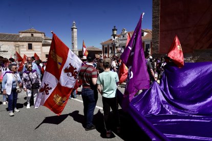 Celebración de la fiesta de Castilla y León en Villalar de los Comuneros.