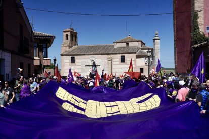 Celebración de la fiesta de Castilla y León en Villalar de los Comuneros.