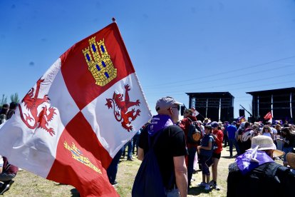 Celebración de la fiesta de Castilla y León en Villalar de los Comuneros.