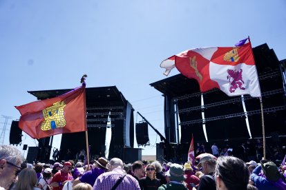 Celebración de la fiesta de Castilla y León en Villalar de los Comuneros.