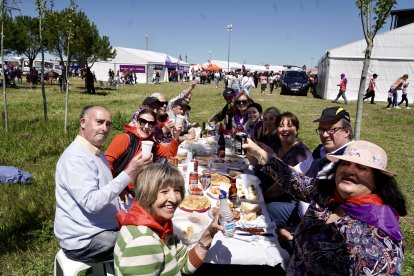 Celebración de la fiesta de Castilla y León en Villalar de los Comuneros.