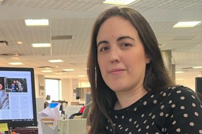 La redactora jefe de El Mundo de Castilla y León, Alicia Calvo.