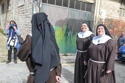 Las exmonjas clarisas de Belorado acuden a declarar al juzgado de Briviesca