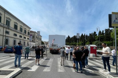 La Cofradía del Dulce Nombre de Jesús Nazareno ultima los preparativos de la Gran Procesión de Roma 2025
