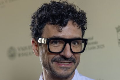 Raül Balam, en la inauguración de la Cumbre Internacional de Gastronomía de Castilla y León