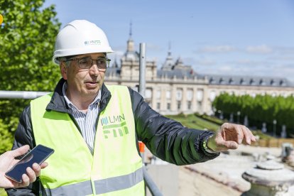 Patrimonio Nacional inicia el programa ‘Abierto por restauración’ en la Fuente de La Cascada del Palacio Real de La Granja (Segovia)