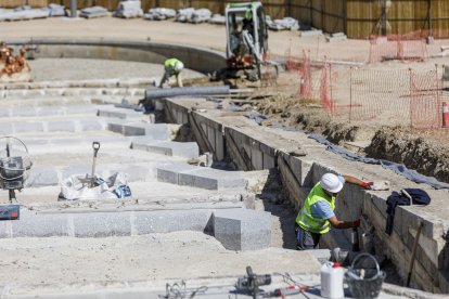 Patrimonio Nacional inicia el programa ‘Abierto por restauración’ en la Fuente de La Cascada del Palacio Real de La Granja (Segovia)