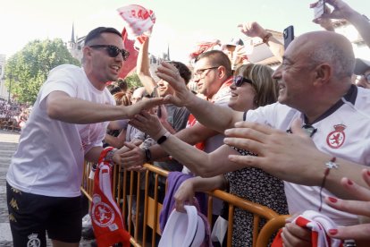 La celebración del ascenso a Segunda División de la Cultural y Deportiva Leonesa